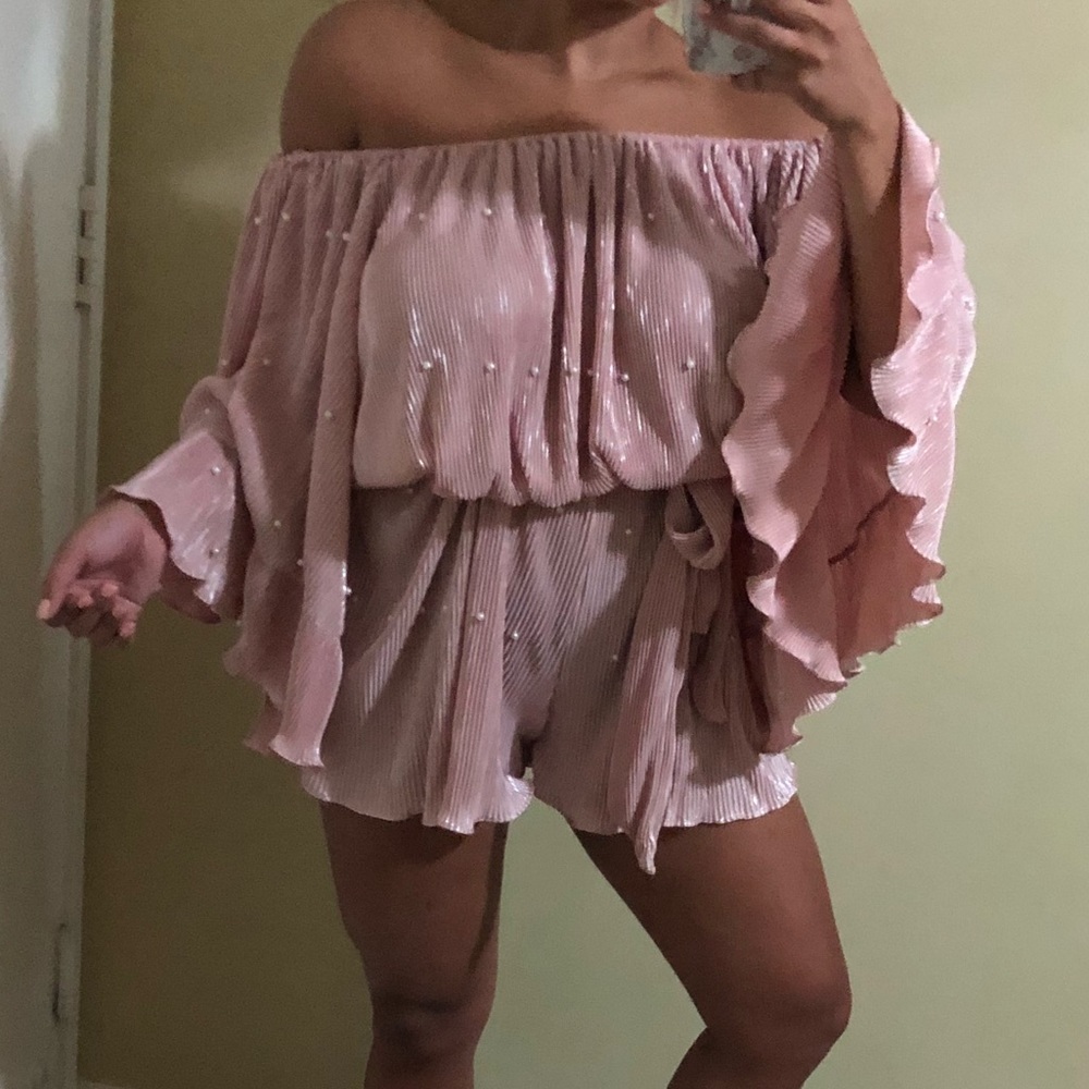Pink romper!